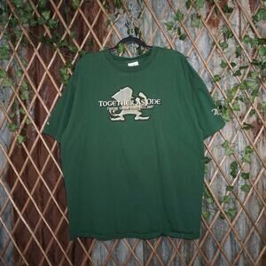 XL-Vintage Y2K adidas Notre Dame college football 00s tshirt
